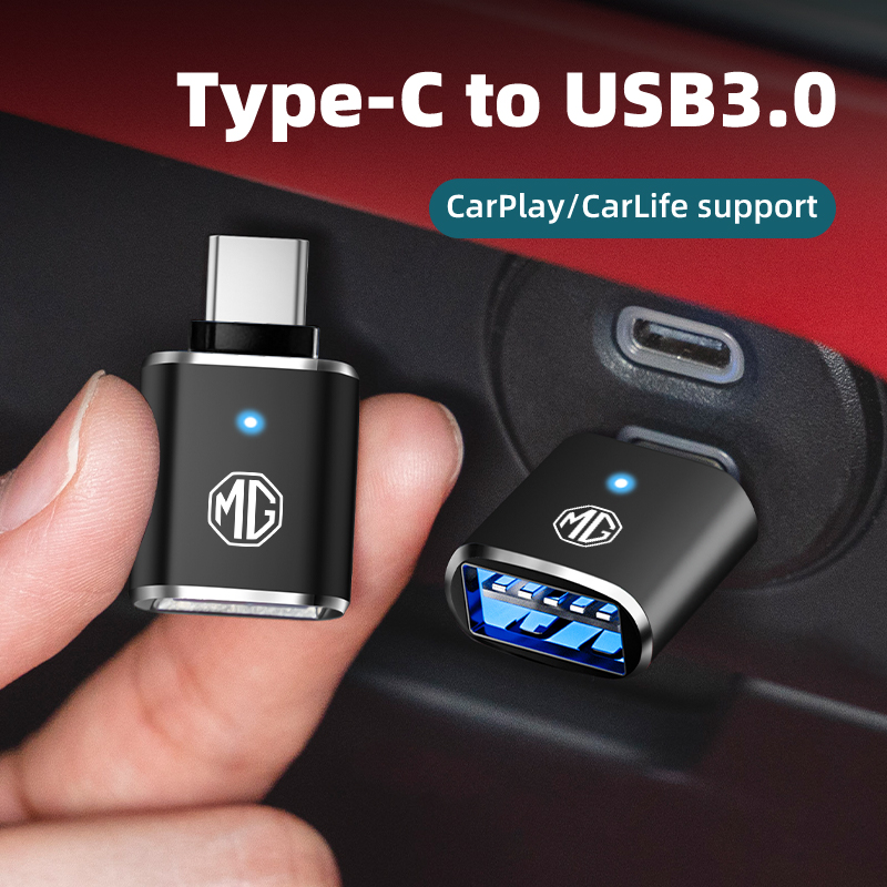 Car Accessories App - Adapter LED do samochodu, kabel USB-C