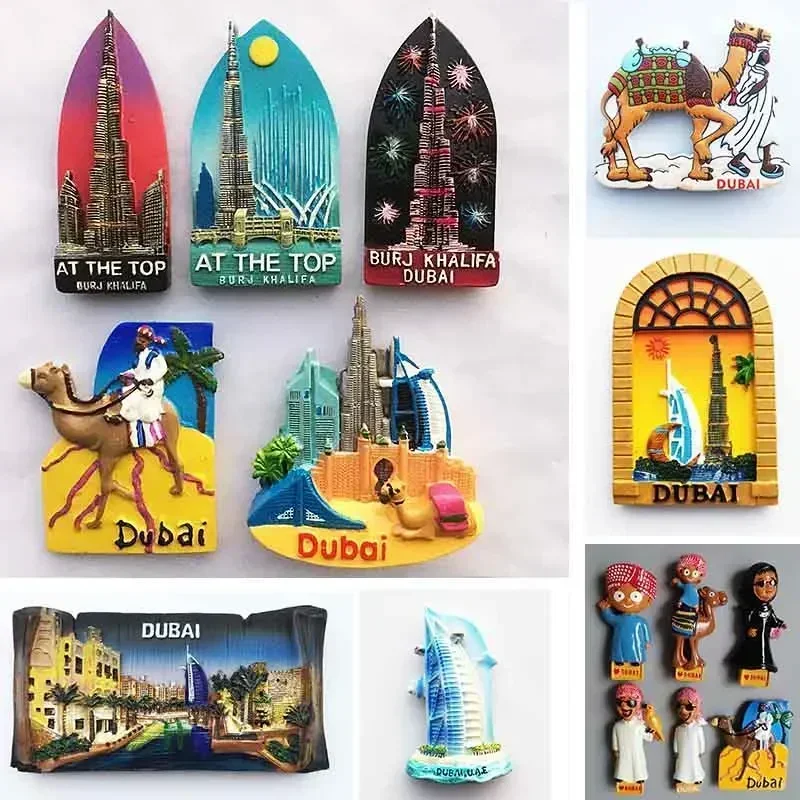 Car Accessories Dubai - Dubaj Pamiątki turystyczne Magnesy na lodówkę