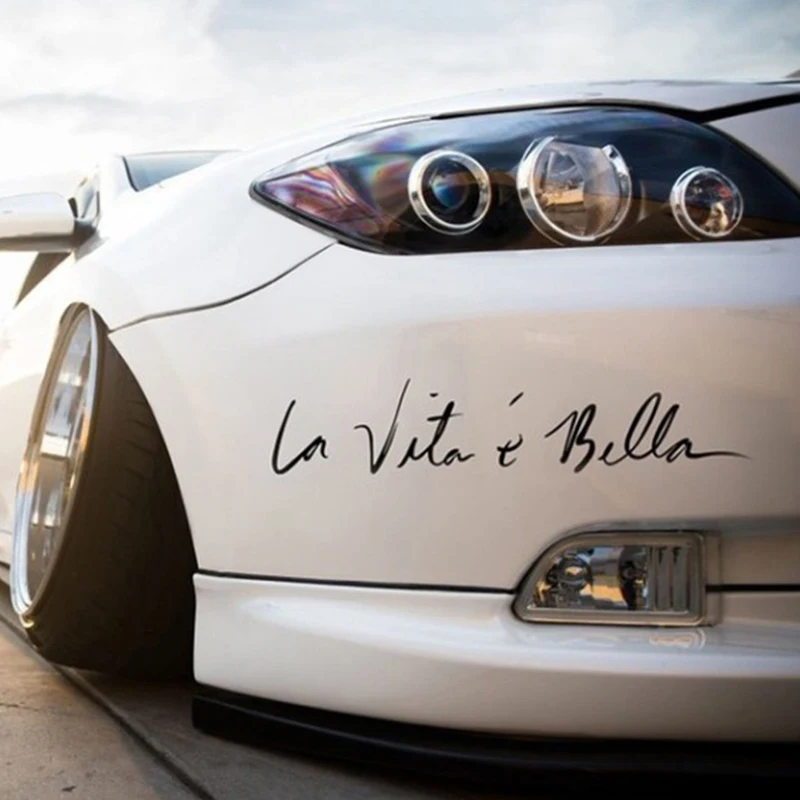 Car Accessories Evil Eye - Naklejka samochodowa Beautiful Life La Vita