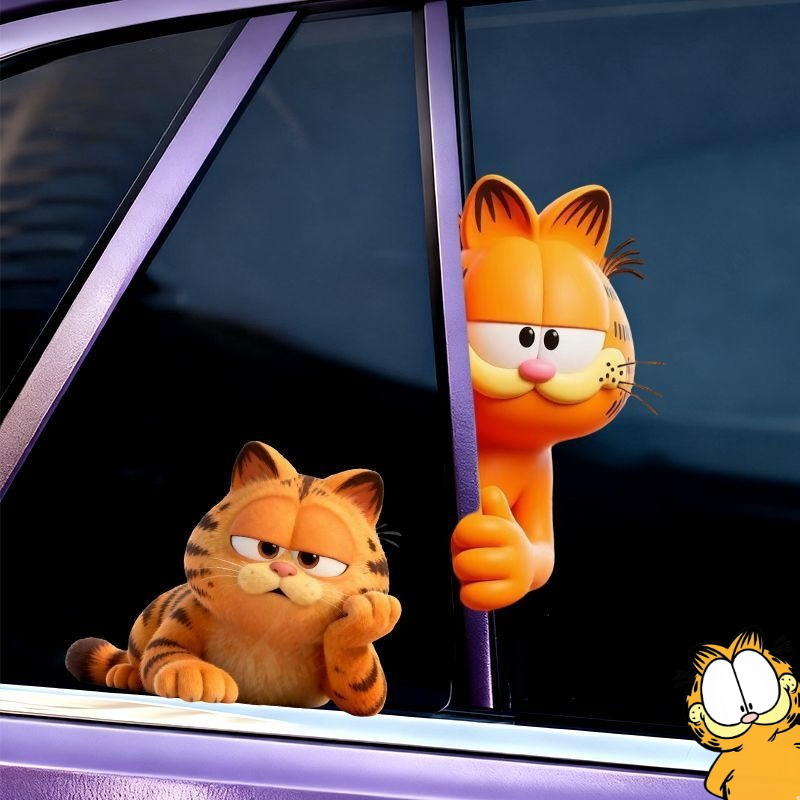 Car Accessories Company - Naklejki Garfield anime kreskówka słodkie śmieszne