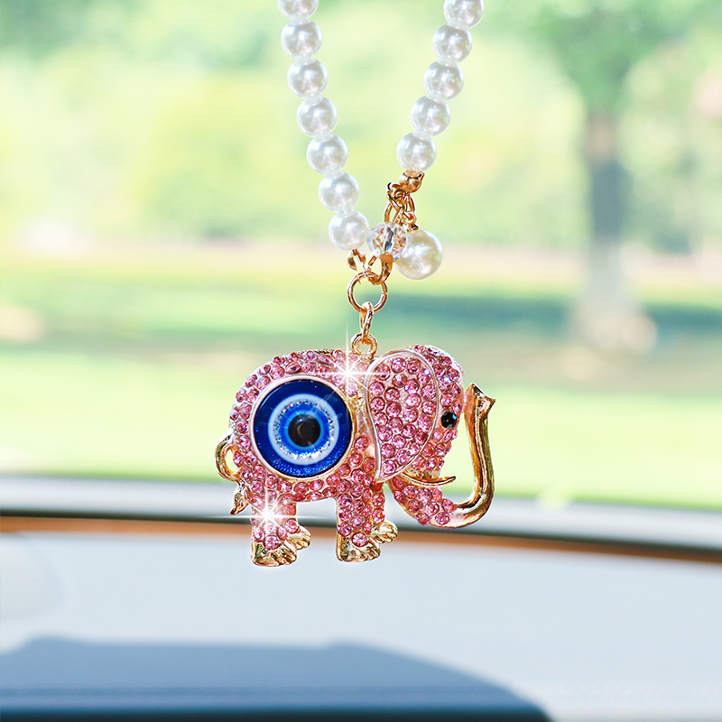Car Accessories Evil Eye - Kreatywny wisiorek do lusterka wstecznego samochodu