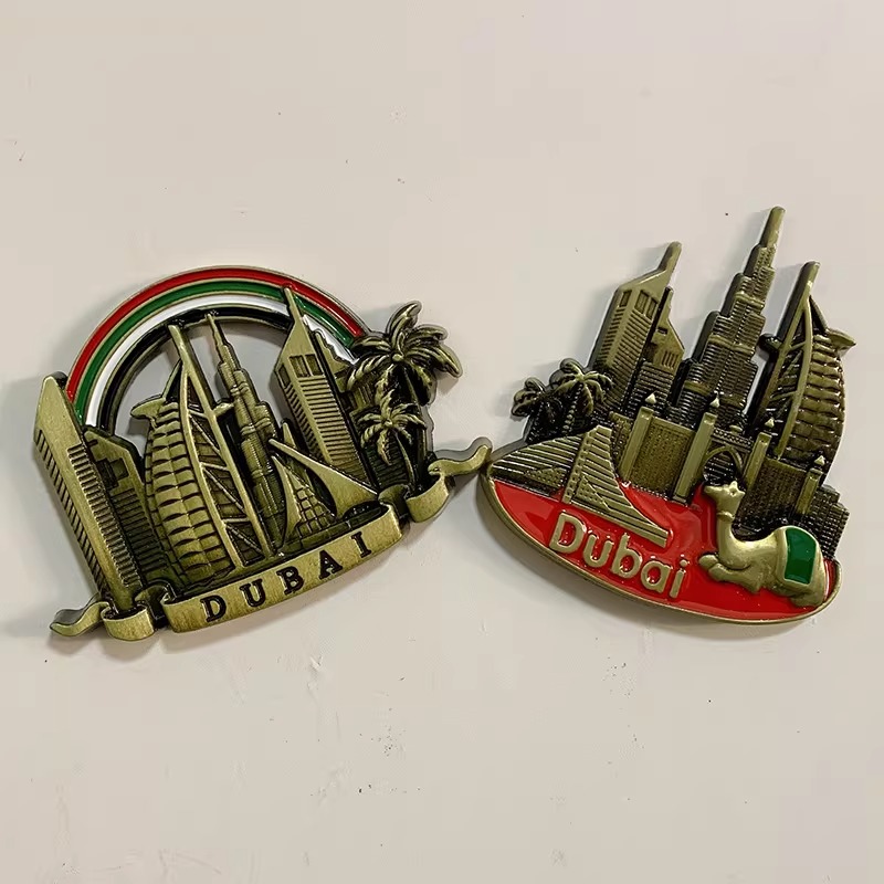 Car Accessories Dubai - Magnesy na lodówkę 3D Dubaj, metalowe