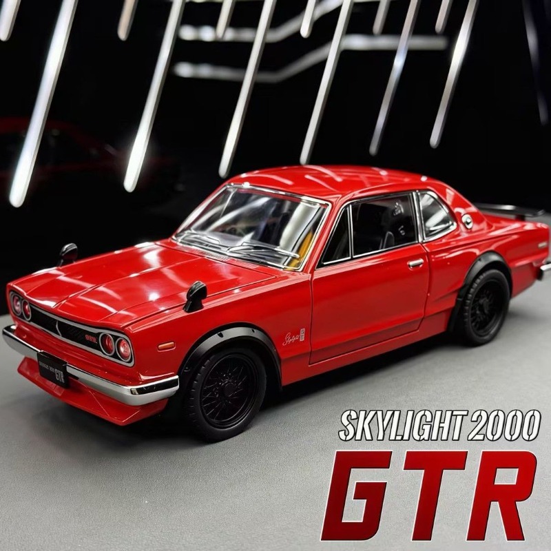 Car Accessories Company - 1:22 Nissan Skyline GT-R Hakosuka Model