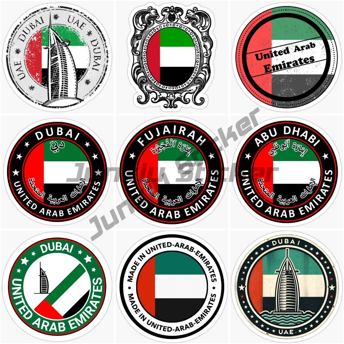 Emblemat i odznaka flagi narod – Car Accessories Dubai recenzja i cena