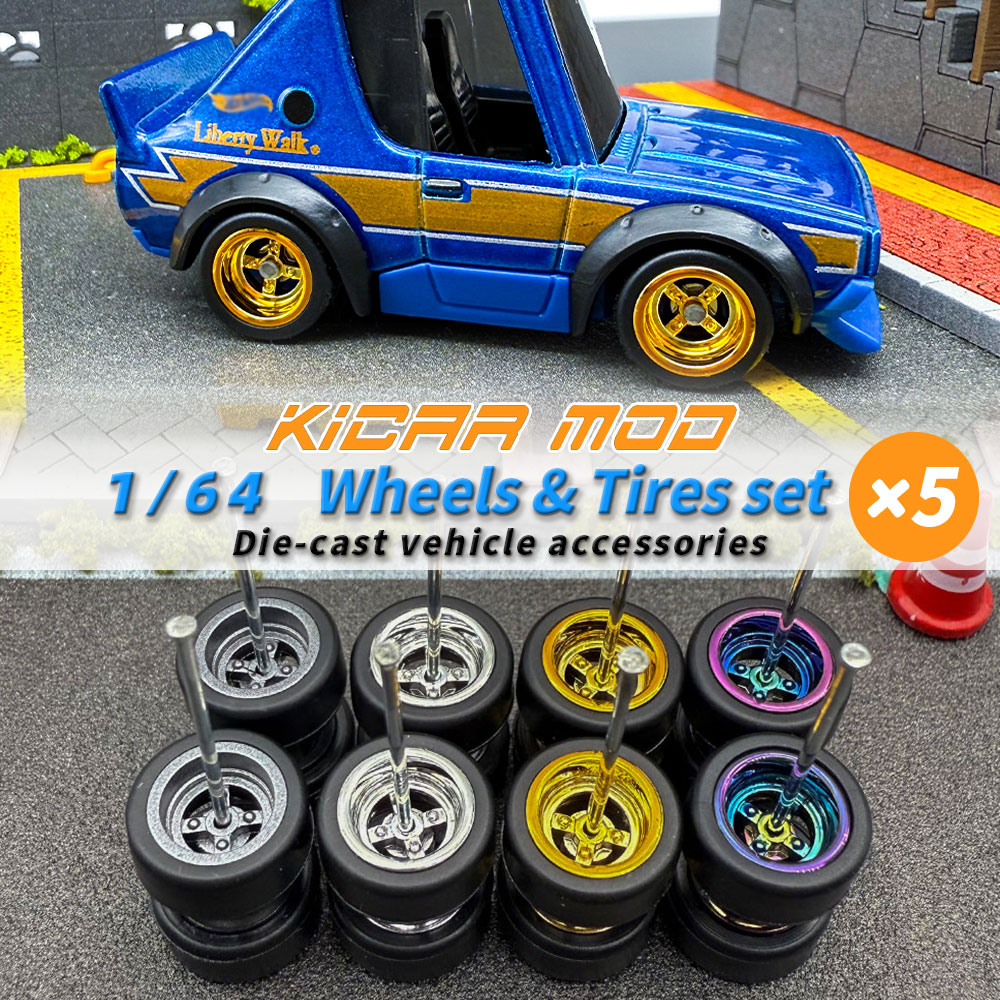 Odczepiane koła do modeli 1/64 – Car Accessories Company recenzja i cena