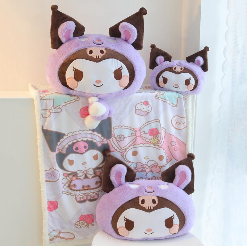 Poduszka-koc 2w1 Sanrio Cartoo – Car Accessories Useful recenzja i cena