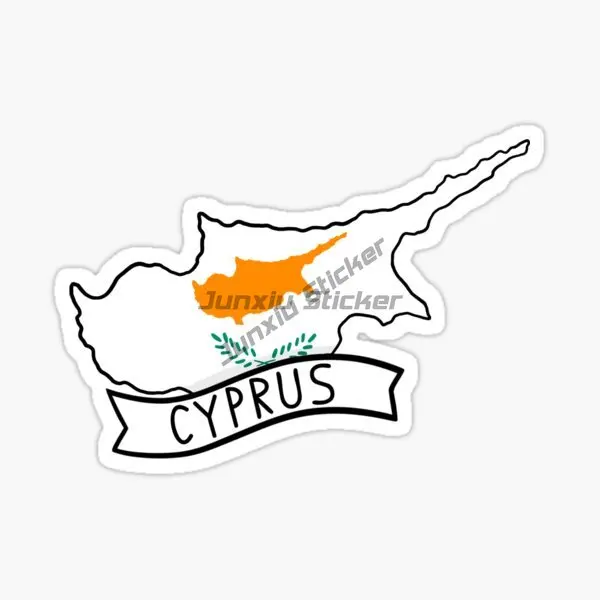Kreatywne naklejki PVC z mapą  – Car Accessories Cyprus recenzja i cena