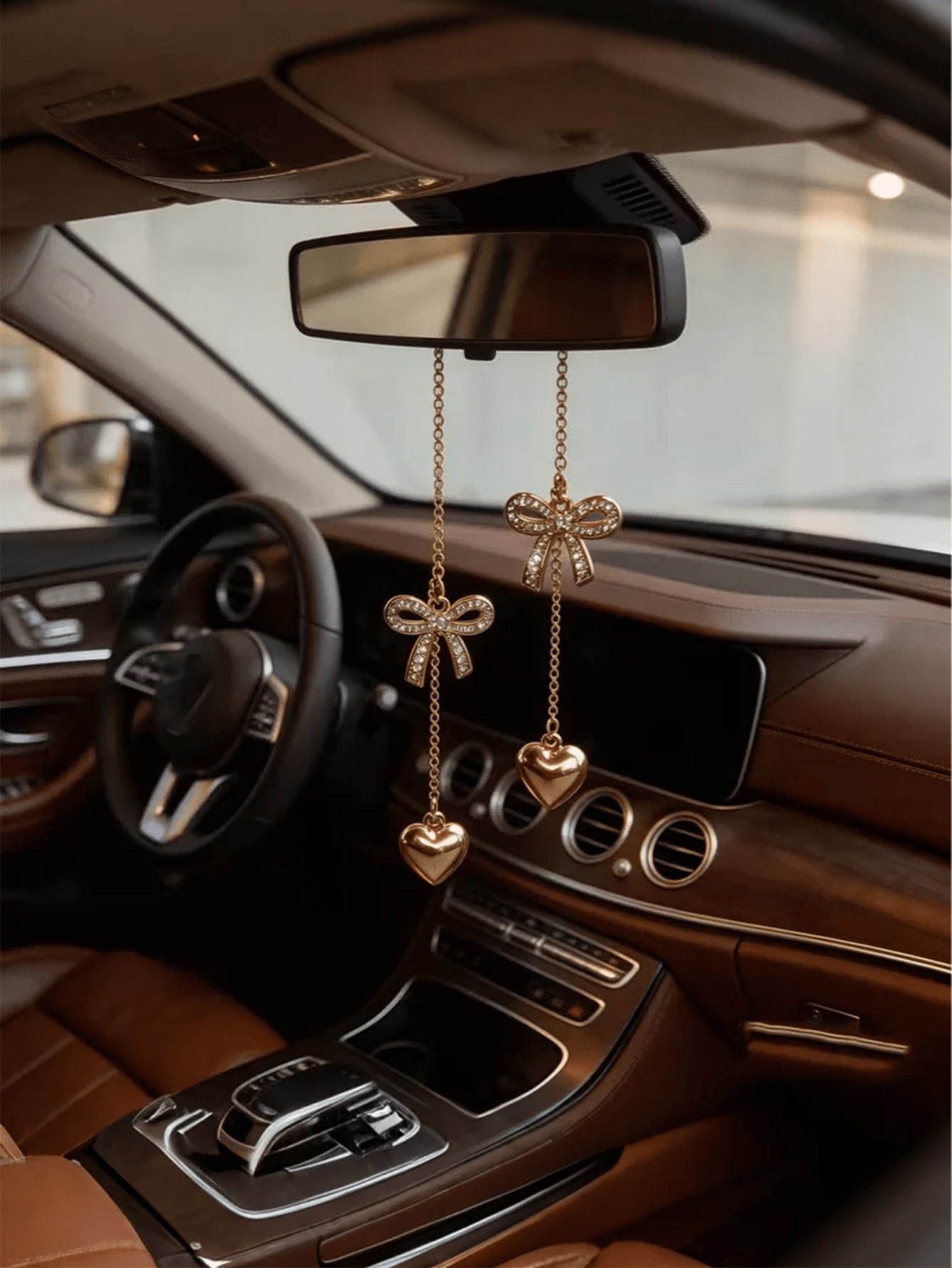 Złoty łańcuszek z kryształkami – Car Accessories Evil Eye recenzja i cena