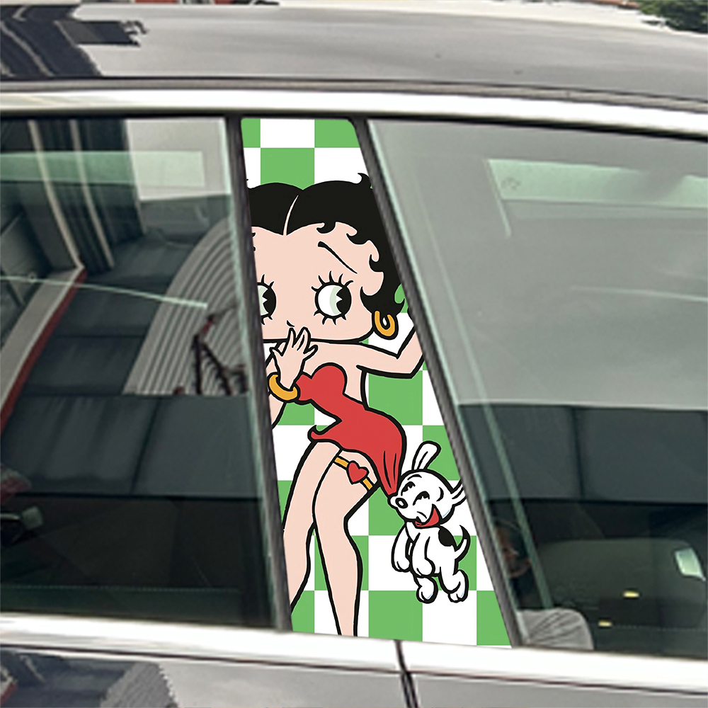 2 szt. Anime Śliczne Naklejki  – Car Accessories Girly recenzja i cena