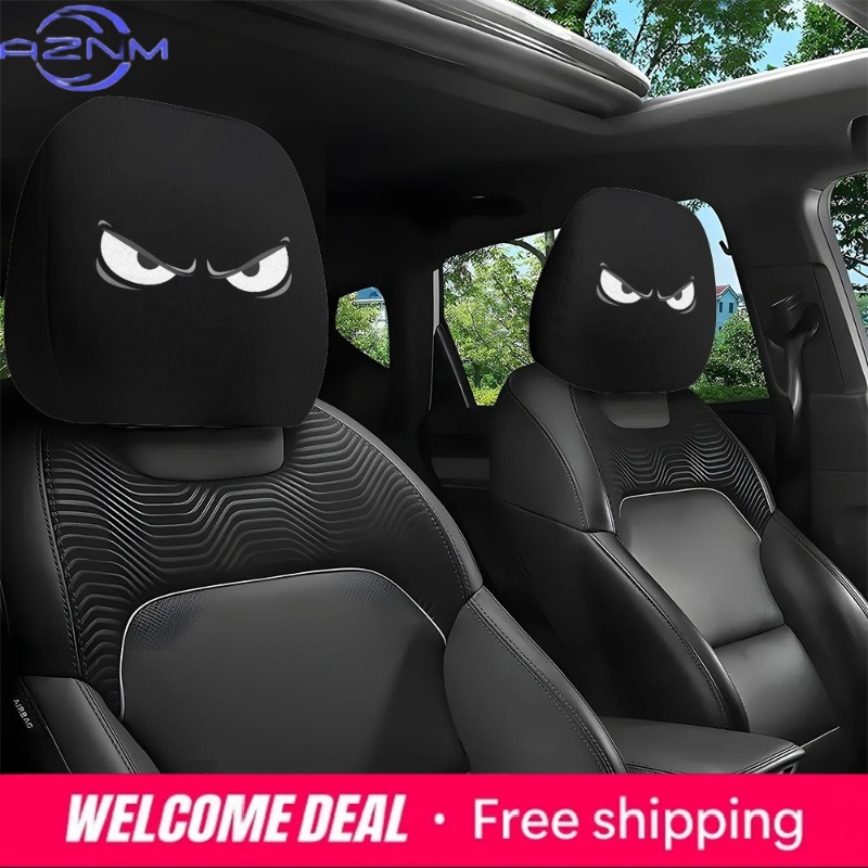 2 szt. Pokrowce na zagłówki sa – Car Accessories Evil Eye recenzja i cena
