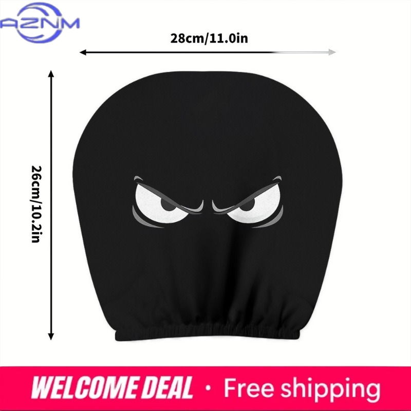 2 szt. Pokrowce na zagłówki sa – Car Accessories Evil Eye recenzja i cena