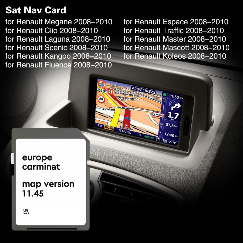 Carminat 11.45 Mapy GPS do Ren – Car Accessories Cyprus recenzja i cena