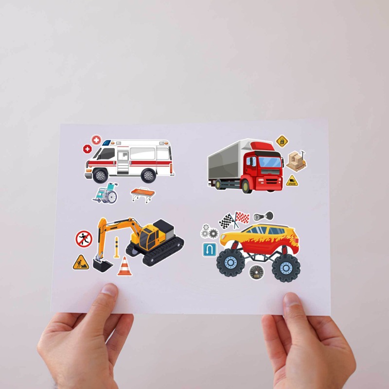 8 arkuszy inżynieria naklejki  – Car Accessories Girly recenzja i cena