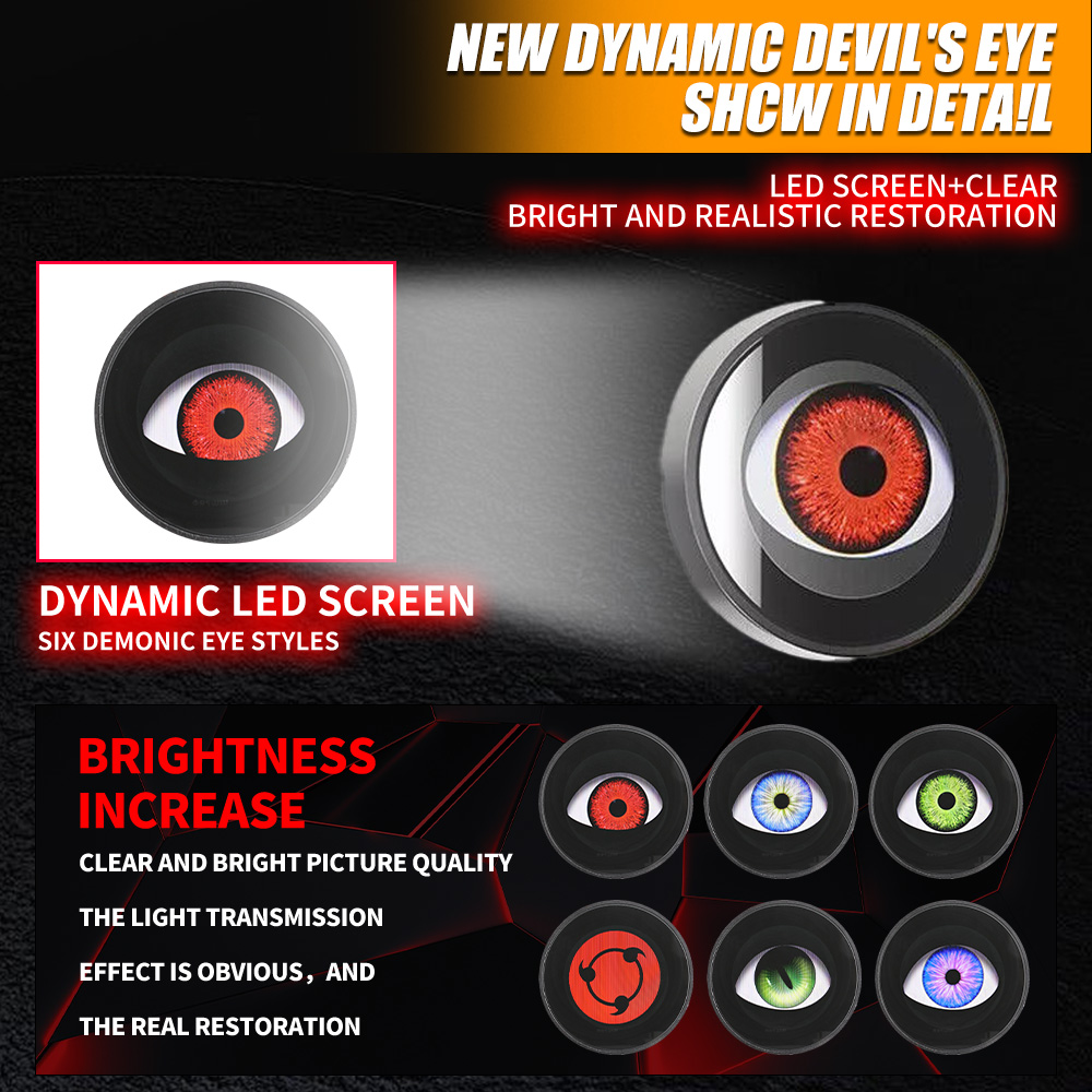 LED Reflektor Demon Eyes Dynam – Car Accessories Evil Eye recenzja i cena